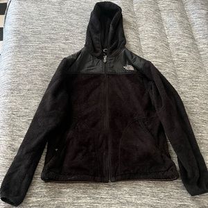 Women’s XL North Face Fleece with hood
